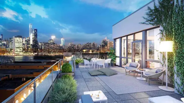 Luxury real estate investment at 180 Eagle Street in Greenpoint, Brooklyn, a Chiem Sachs & Co project